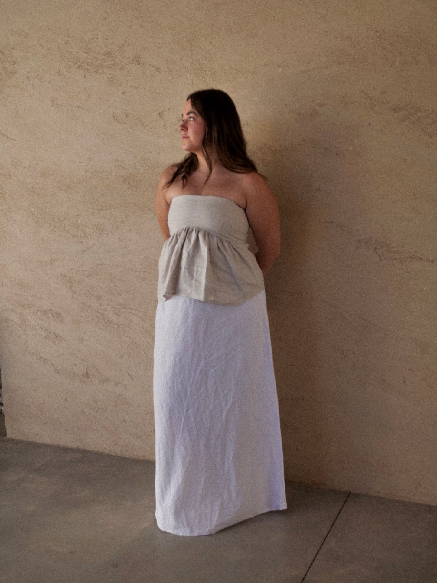 Miriam Skirt in White