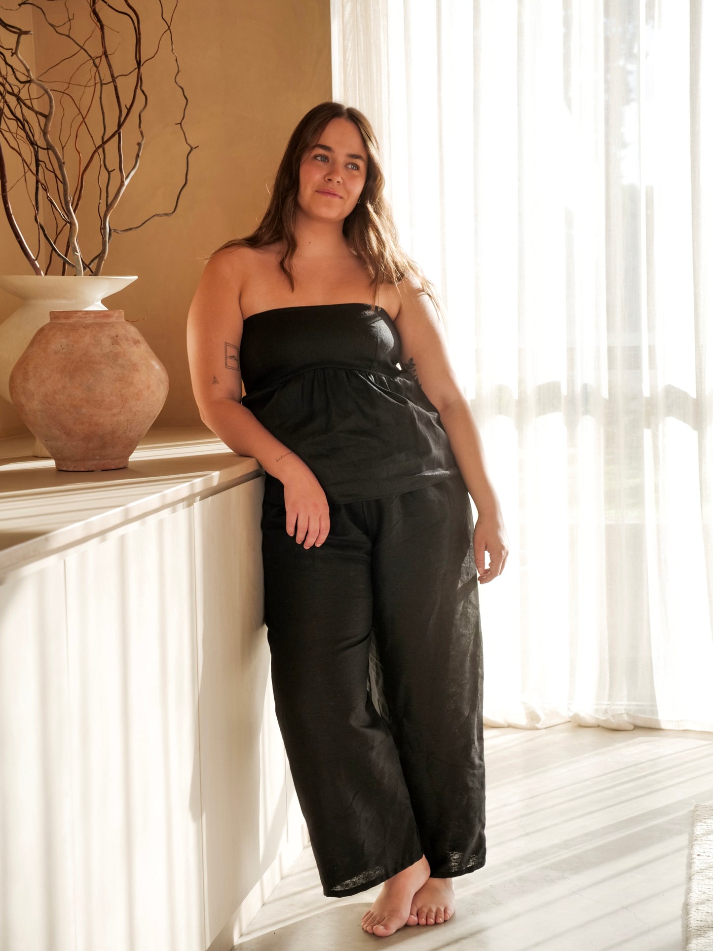Mary Top in Black