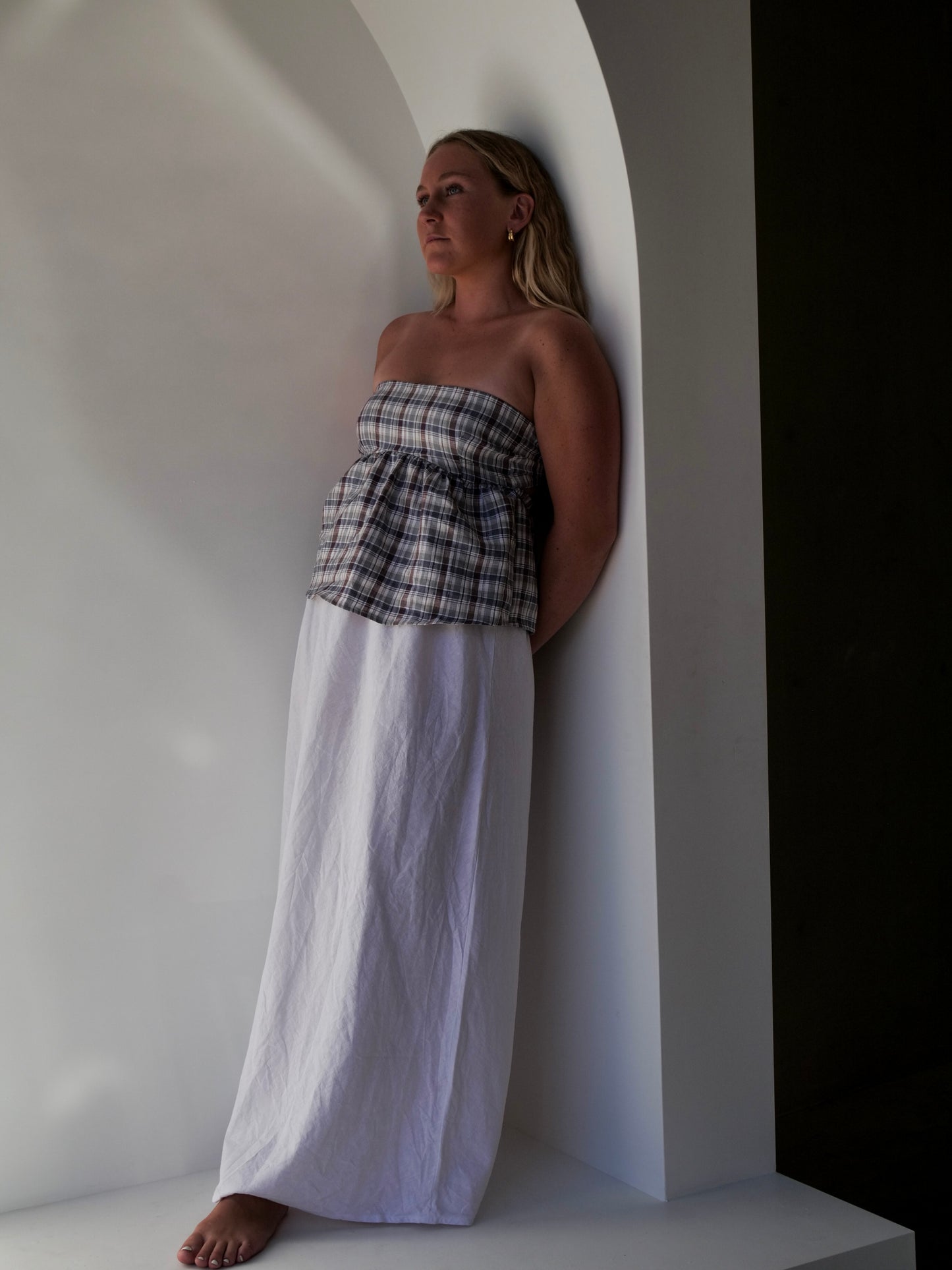 Miriam Skirt in White