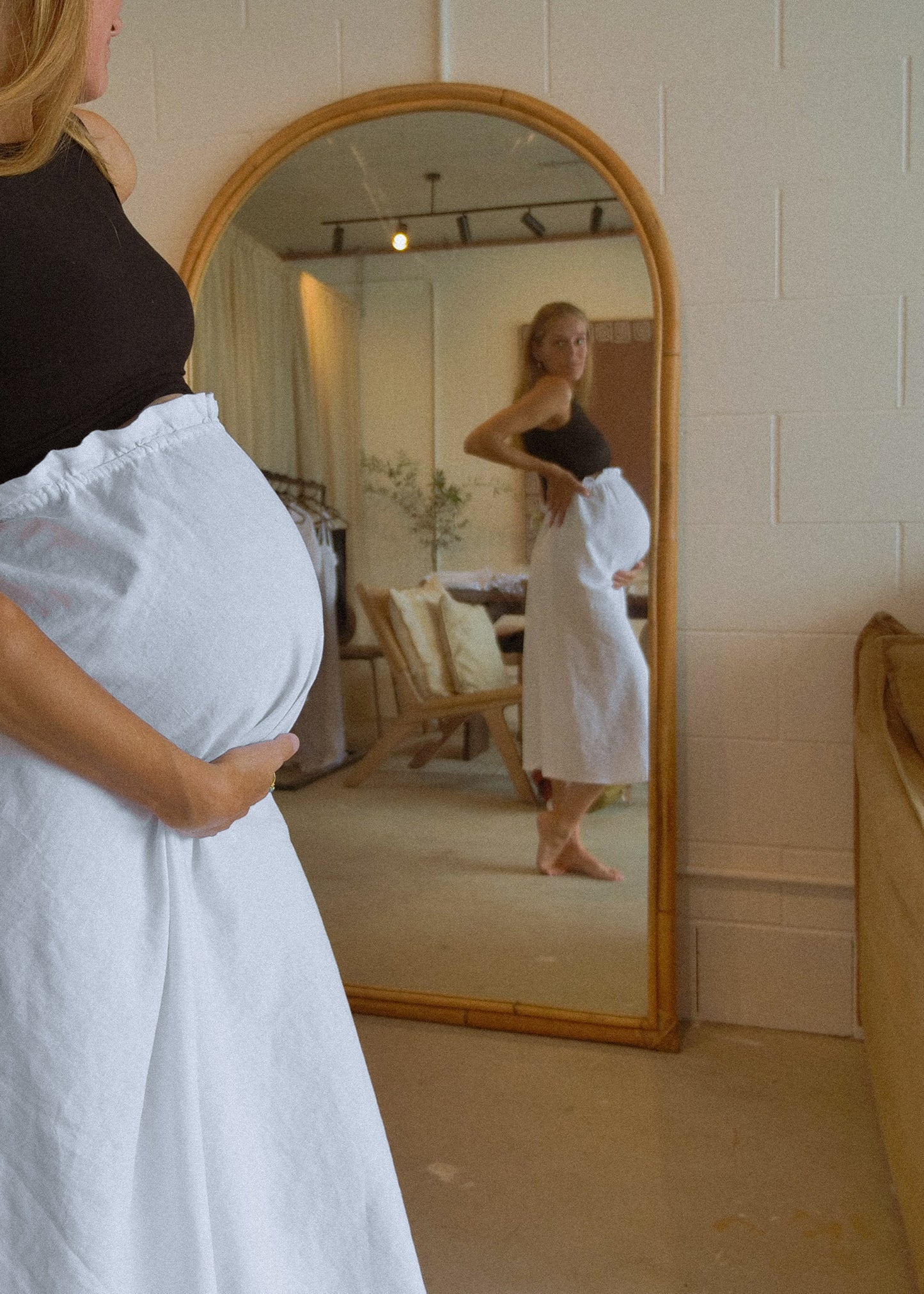 Miriam Skirt in White