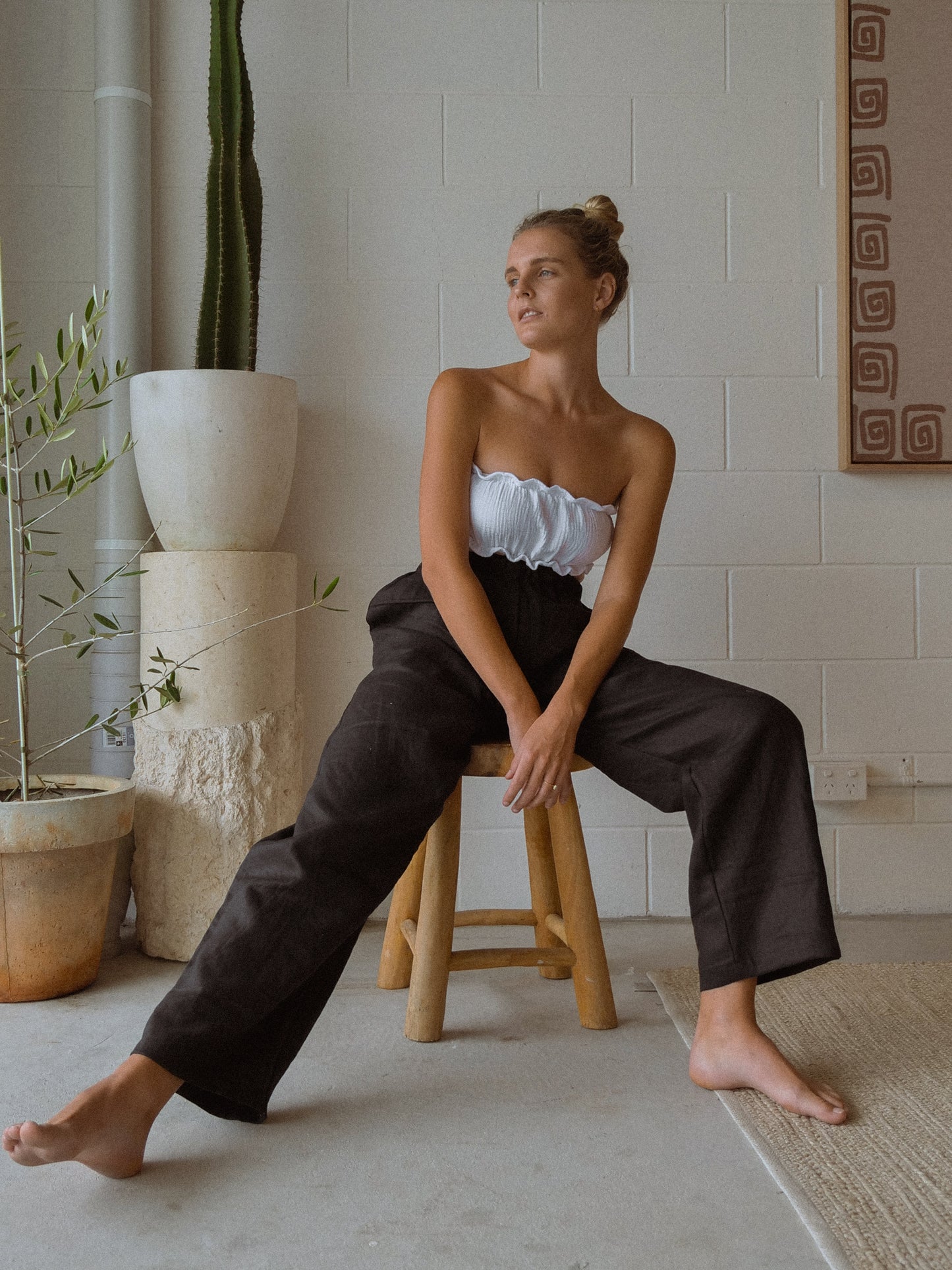 Naomi Pants in Black