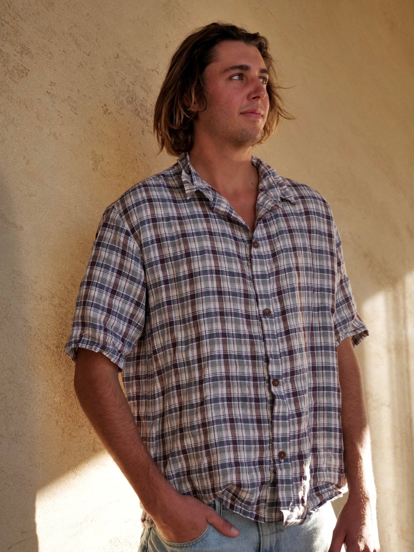 Daniel Button Up in Plaid