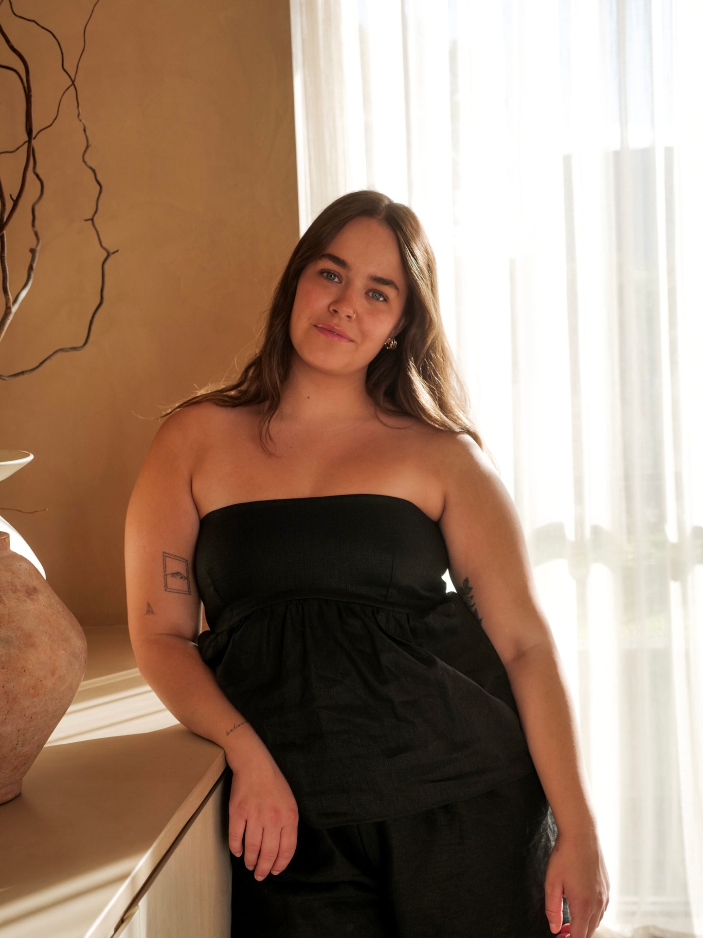 Mary Top in Black