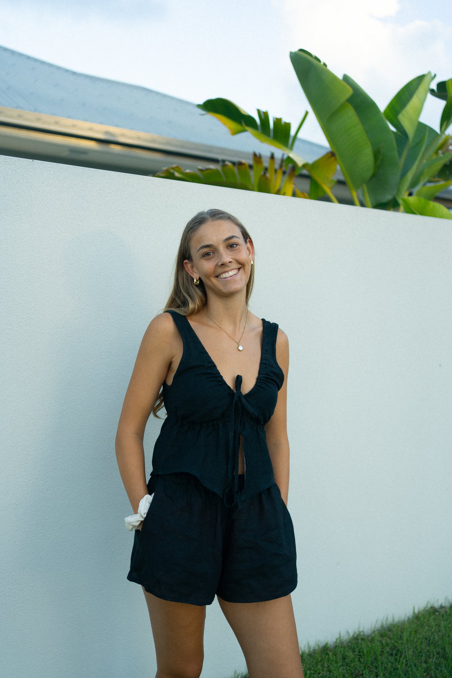Lillie Shorts in black